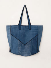 The Pasha Carryall Denim Tote Bag