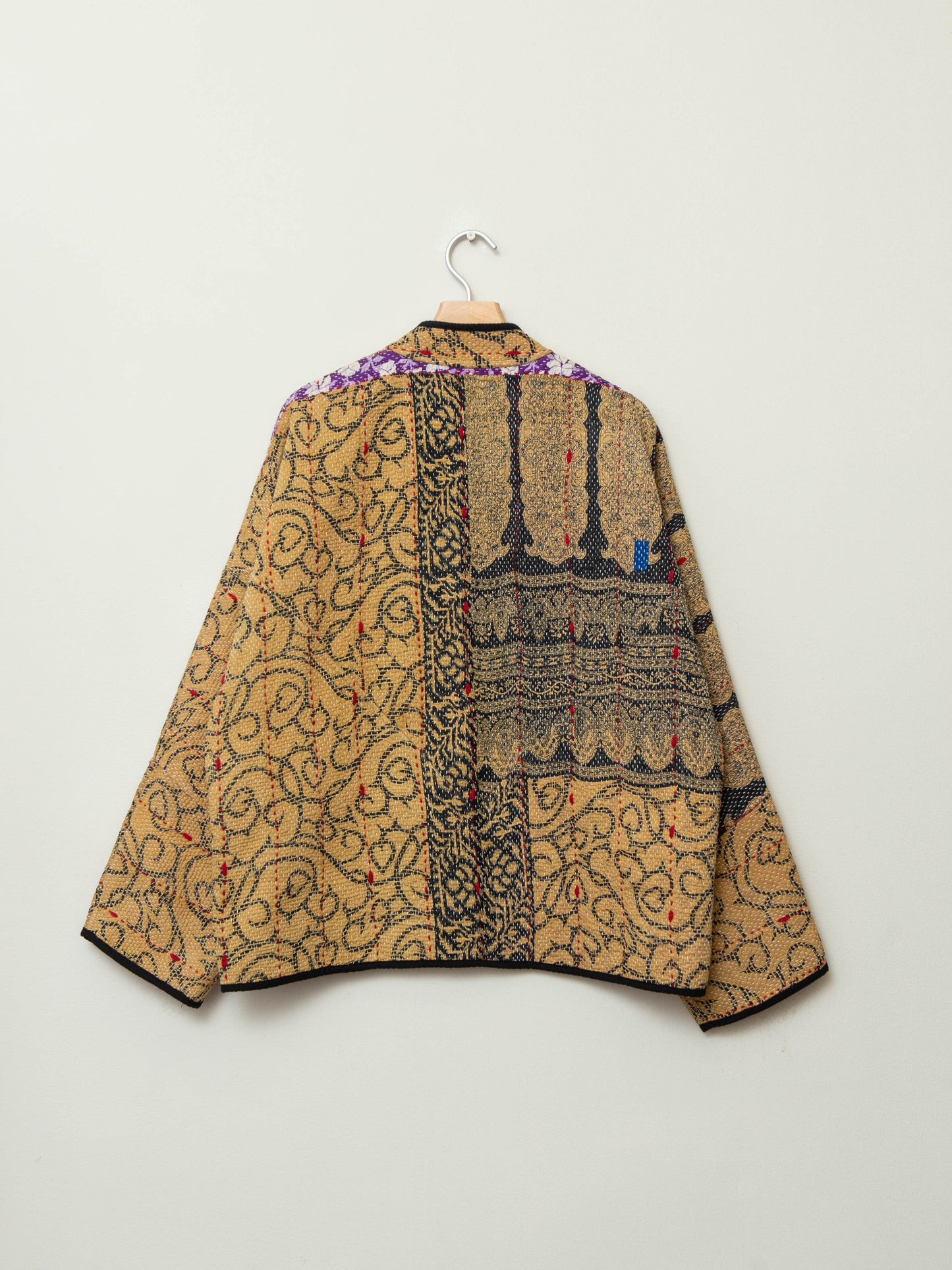 The Ladhiya Quilted Patchwork Kantha Jacket