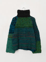 The Vishnu Knitted Silk Roll-Neck Sweater