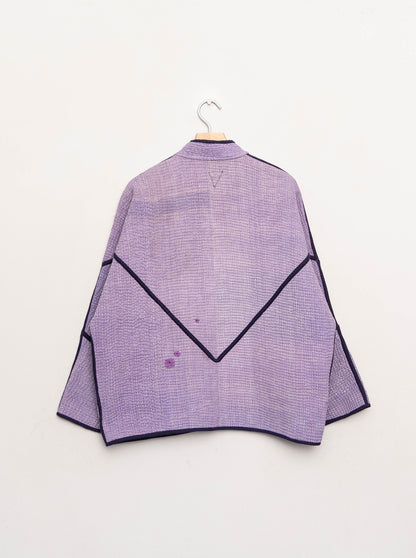 The Ladhiya Quilted Patchwork Kantha Jacket