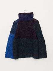 The Vishnu Knitted Silk Roll-Neck Sweater