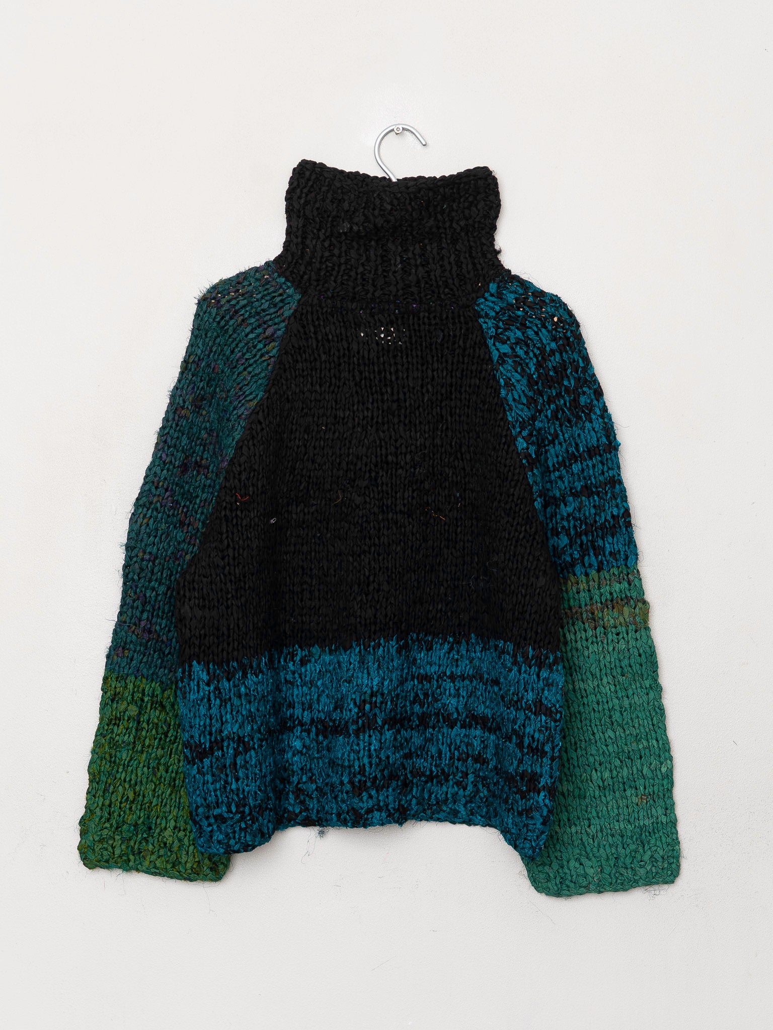 The Vishnu Knitted Silk Roll-Neck Sweater