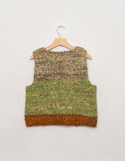 The Vishnu Knitted Vest - Small - Recycled Silk