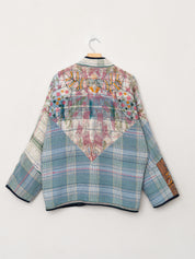 The Ladhiya Suzani Quilted Kantha Jacket