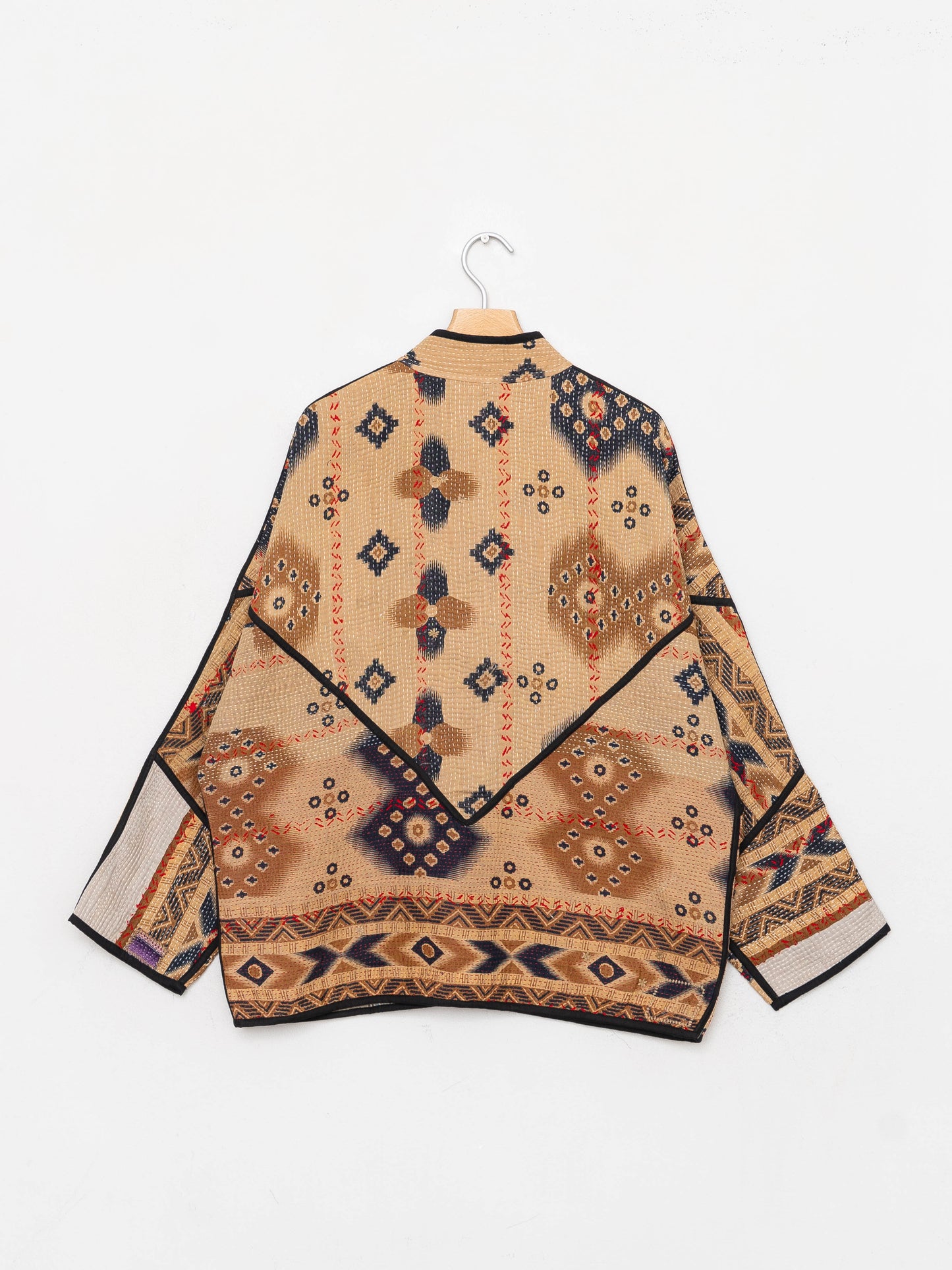 The Ladhiya Quilted Patchwork Kantha Jacket