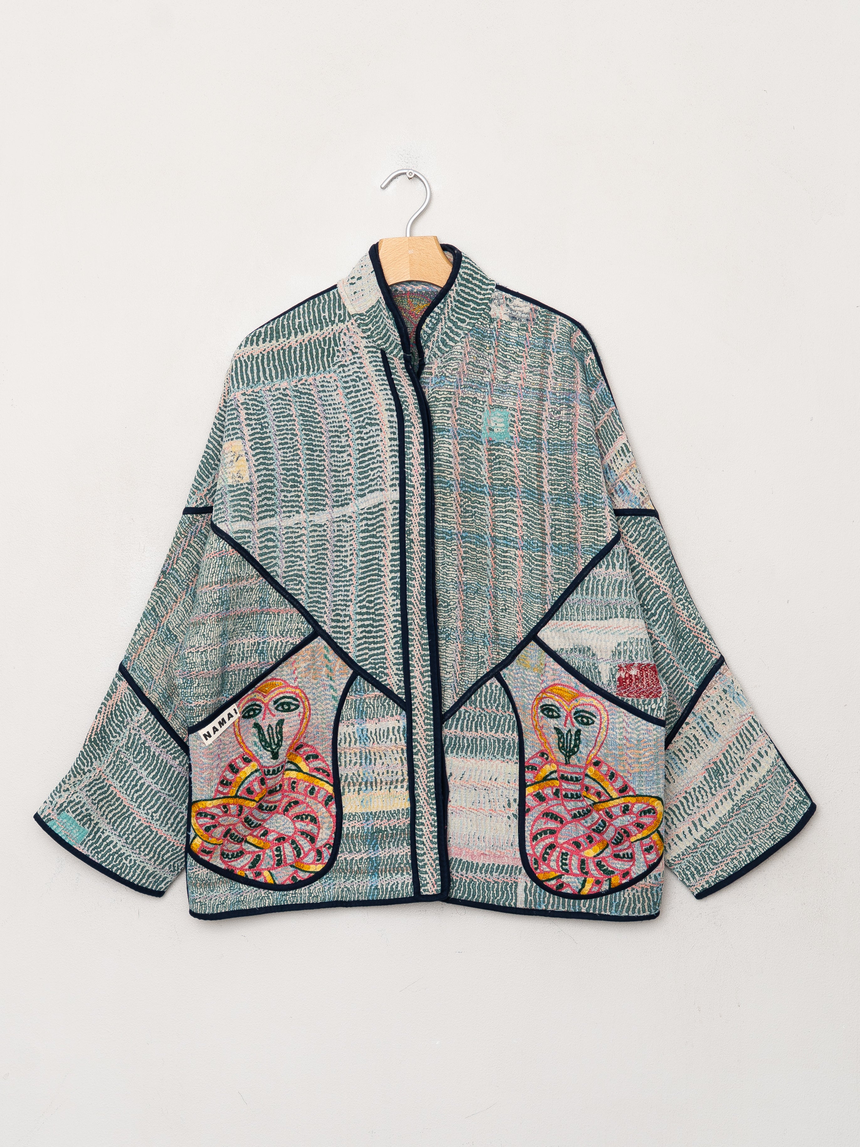 The Ladhiya Suzani Quilted Kantha Jacket