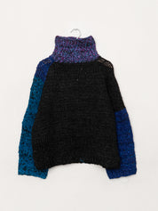 The Vishnu Knitted Silk Roll-Neck Sweater