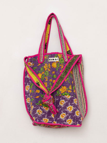 The Xoti II Zero-Waste Quilted Kantha Bag