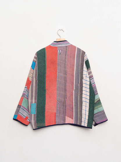 The Ladhiya Quilted Patchwork Kantha Jacket