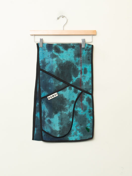 The Gopi Quilted Patchwork Kantha Pocket Scarf