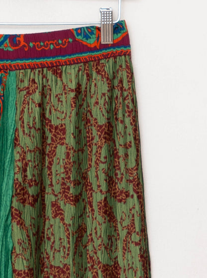 The Tanvi Upcycled Pleated Pant  - Small