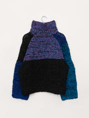 The Vishnu Knitted Silk Roll-Neck Sweater