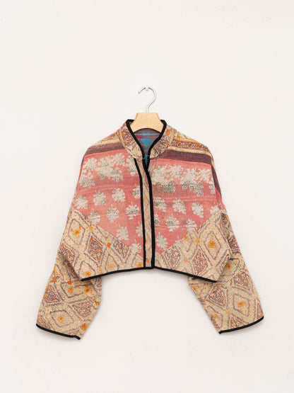The Kaira Cropped Quilted Patchwork Kantha Jacket Wholesale