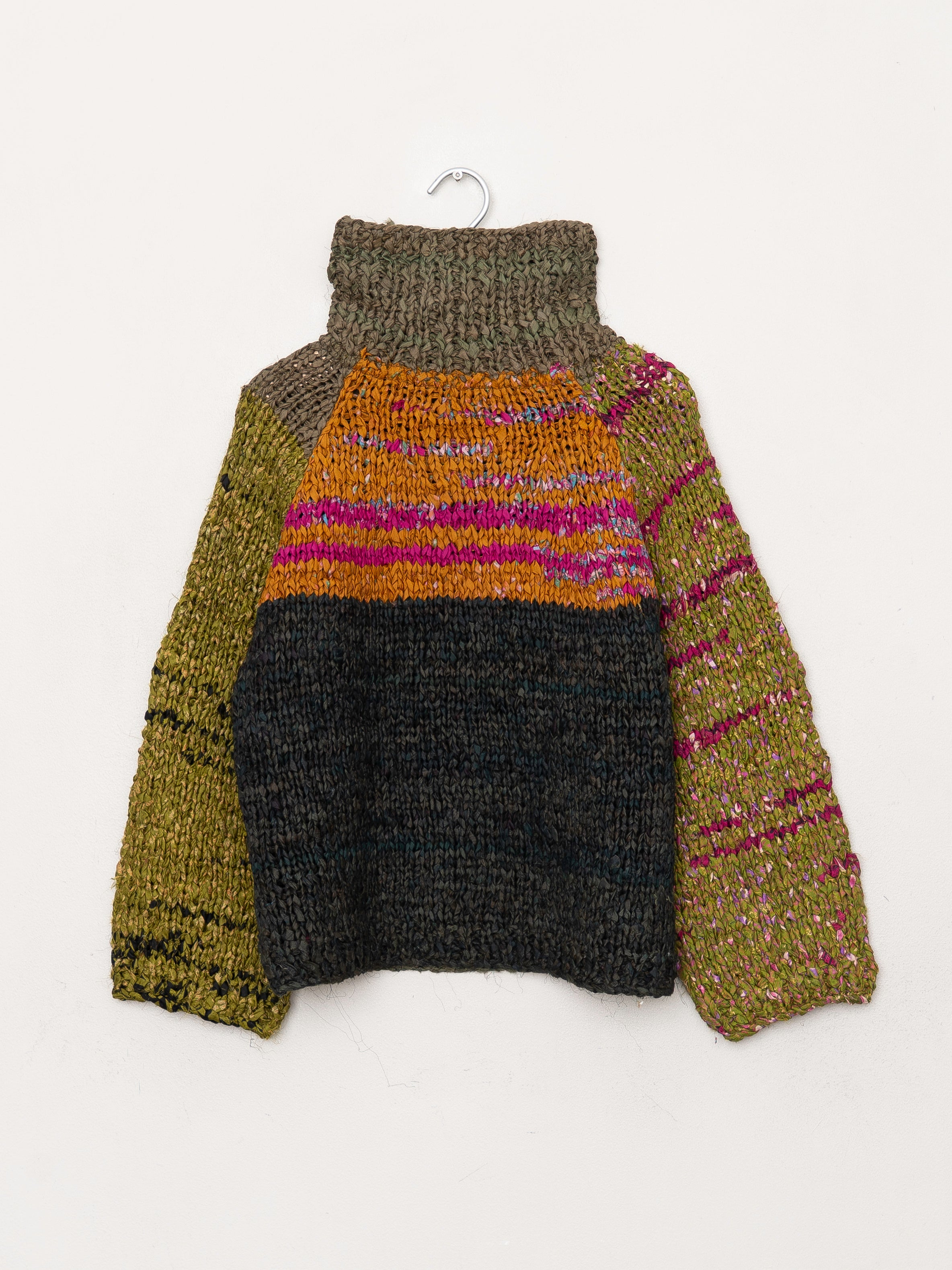 The Vishnu Knitted Silk Roll-Neck Sweater
