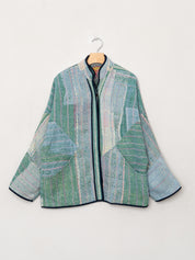 The Ladhiya Suzani Quilted Kantha Jacket