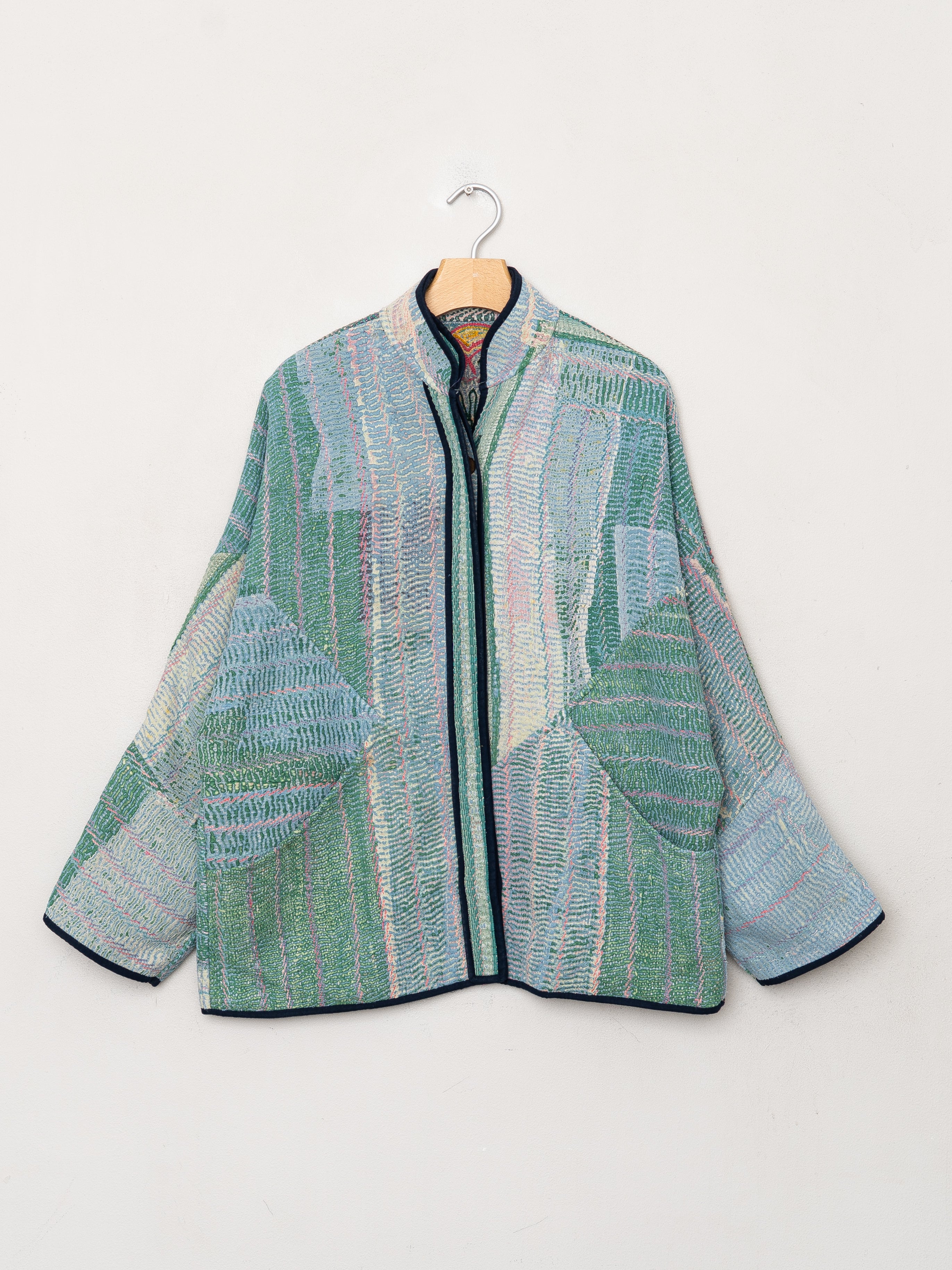 The Ladhiya Suzani Quilted Kantha Jacket