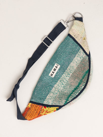 The Faiza Quilted Kantha Belt Bag