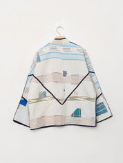 The Ladhiya Quilted Patchwork Kantha Jacket