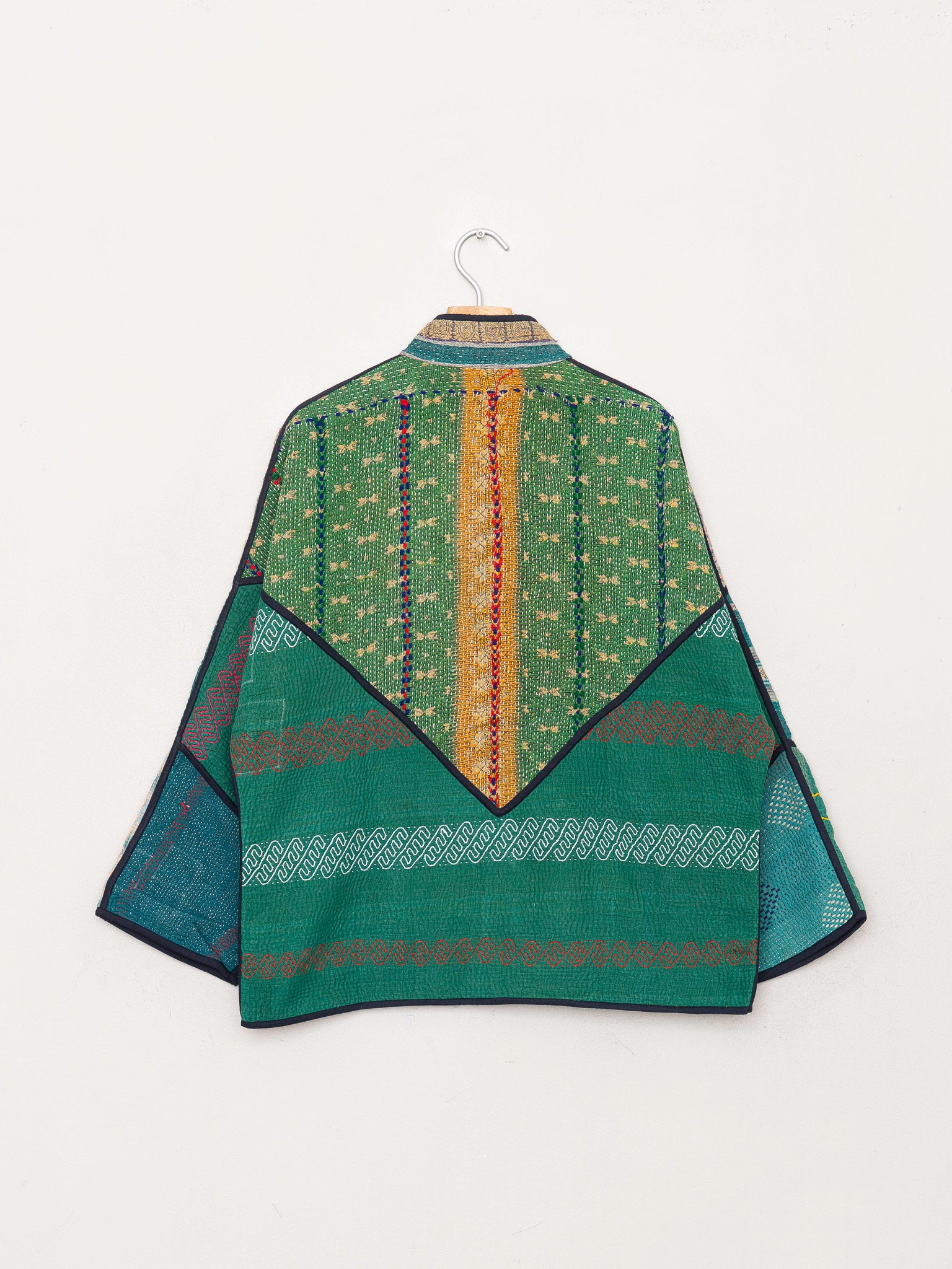 The Ladhiya Quilted Patchwork Kantha Jacket Wholesale