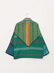 The Ladhiya Quilted Patchwork Kantha Jacket Wholesale