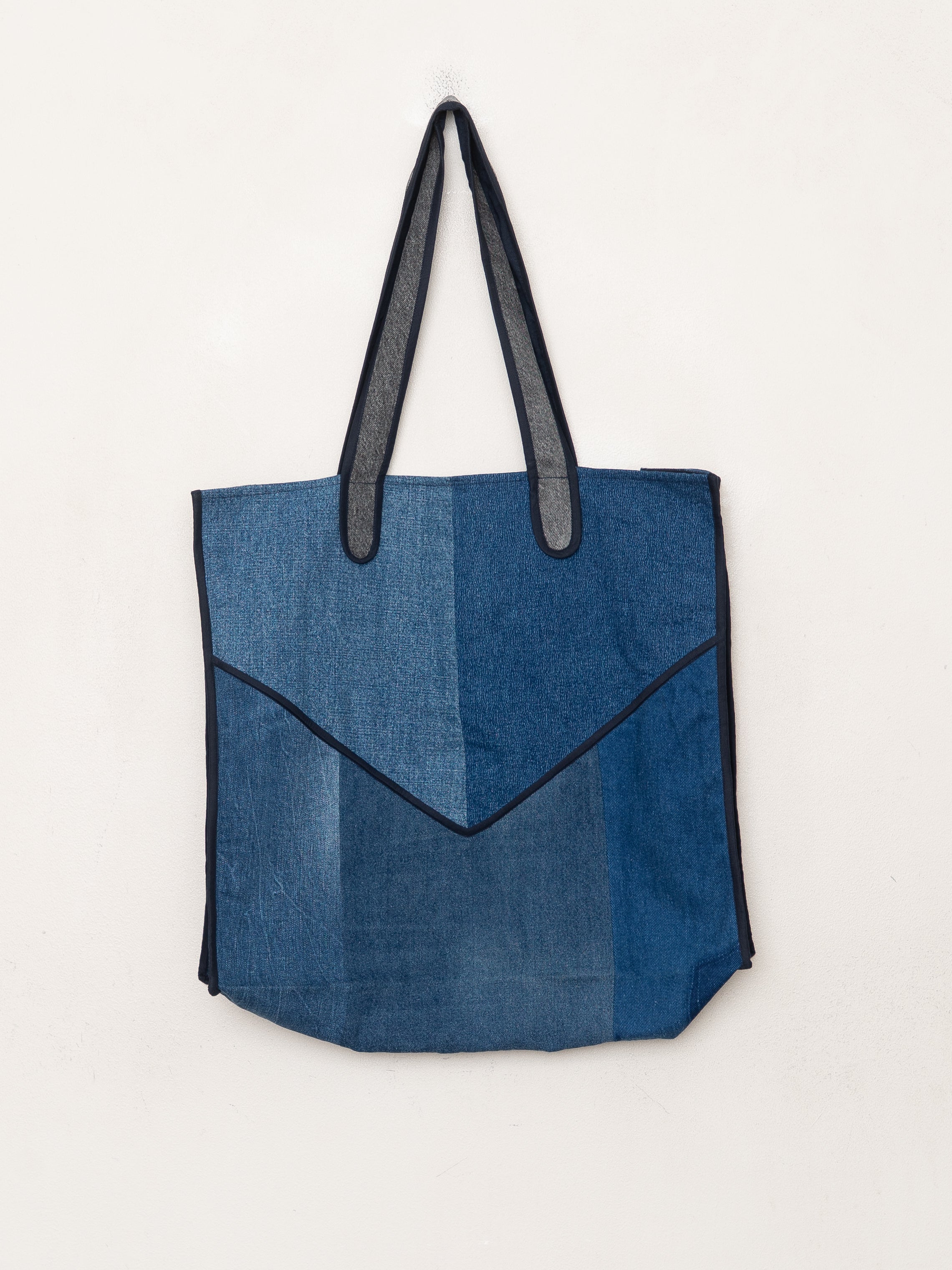 The Pasha Carryall Denim Tote Bag