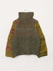 The Vishnu Knitted Silk Roll-Neck Sweater