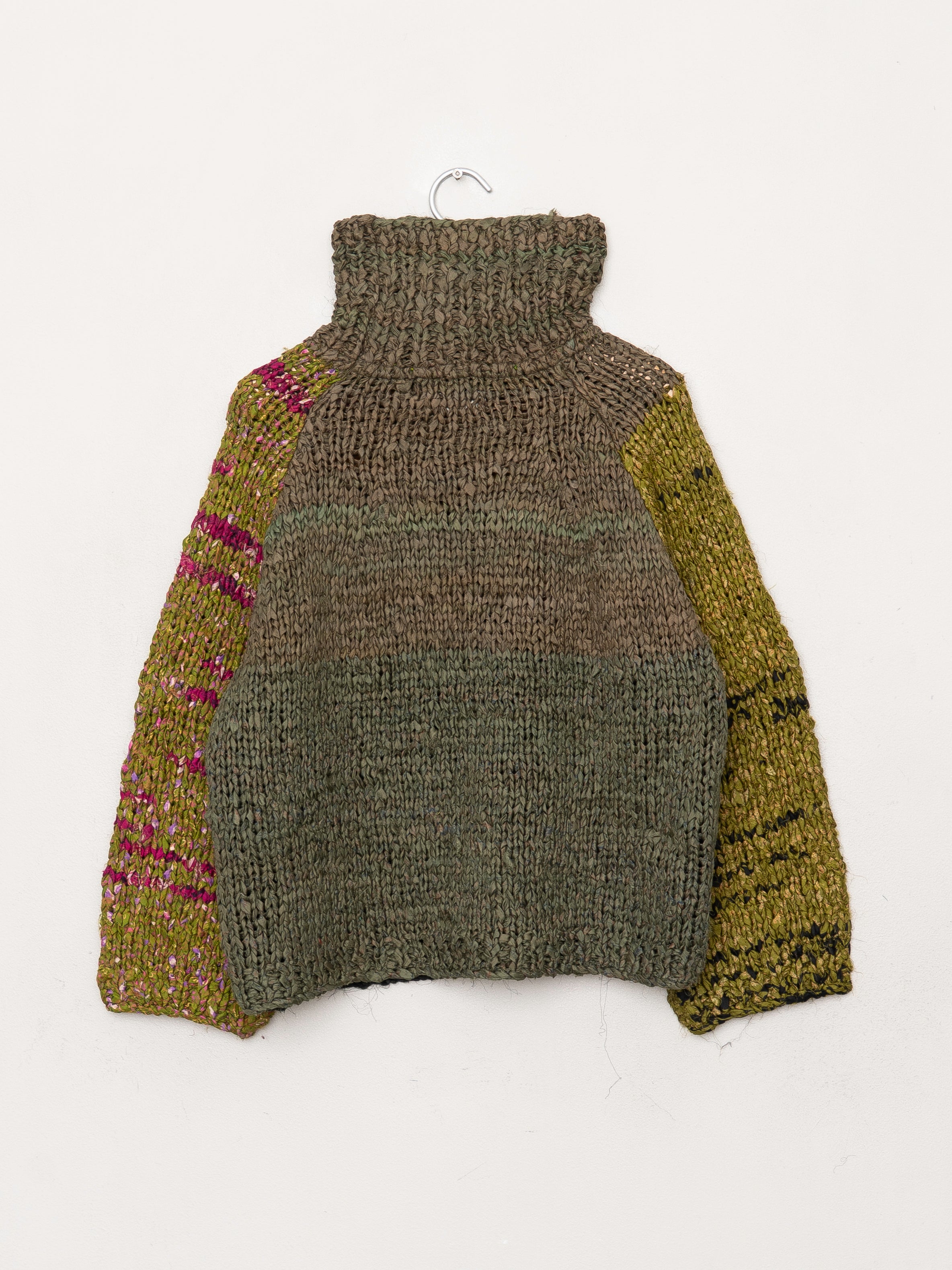 The Vishnu Knitted Silk Roll-Neck Sweater