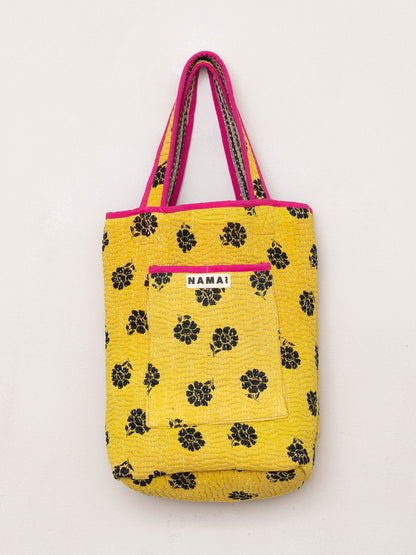 The Xoti II Zero-Waste Quilted Kantha Bag