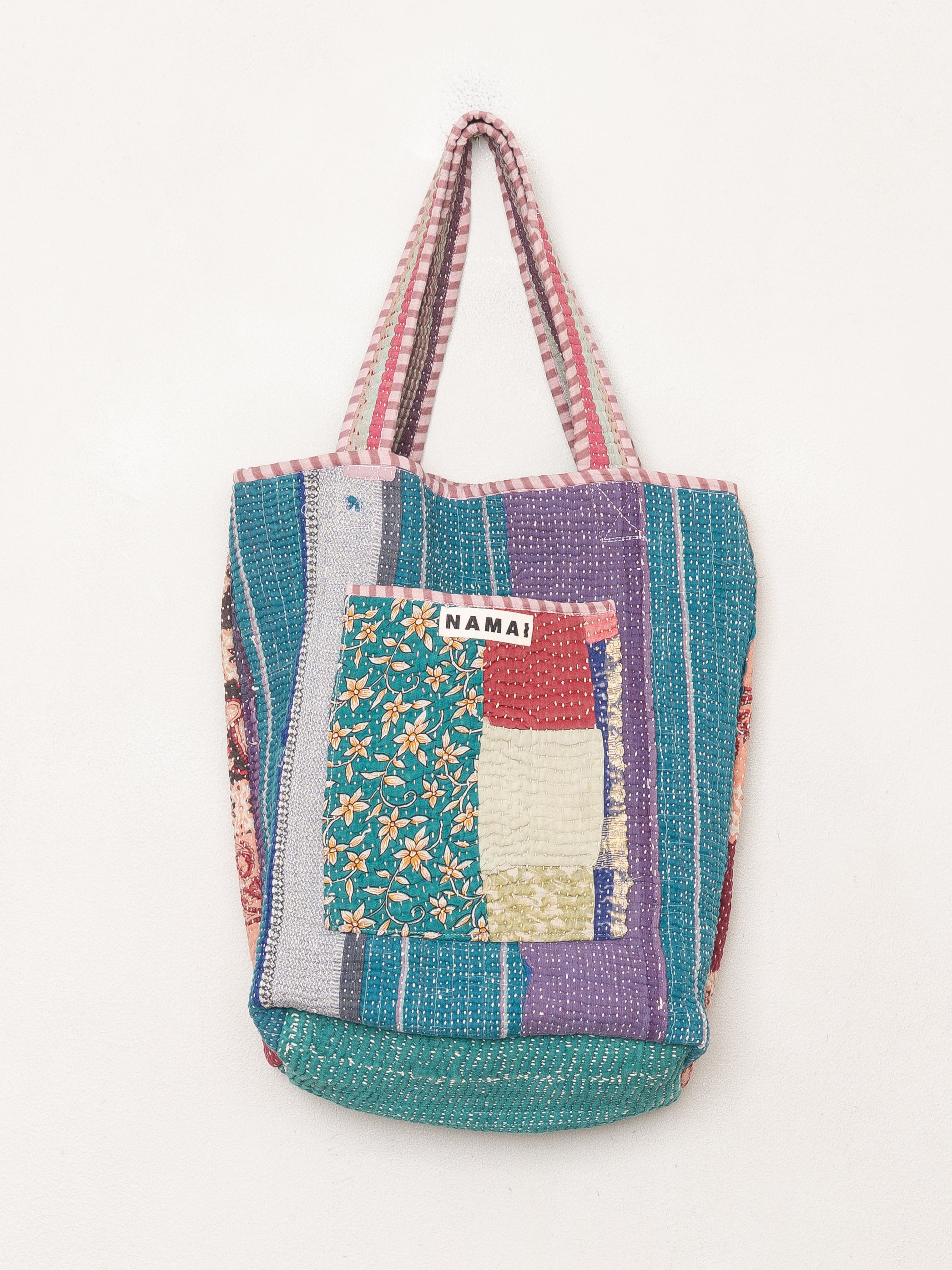 The Xoti II Zero-Waste Quilted Kantha Bag