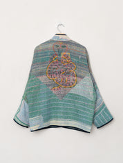 The Ladhiya Suzani Quilted Kantha Jacket