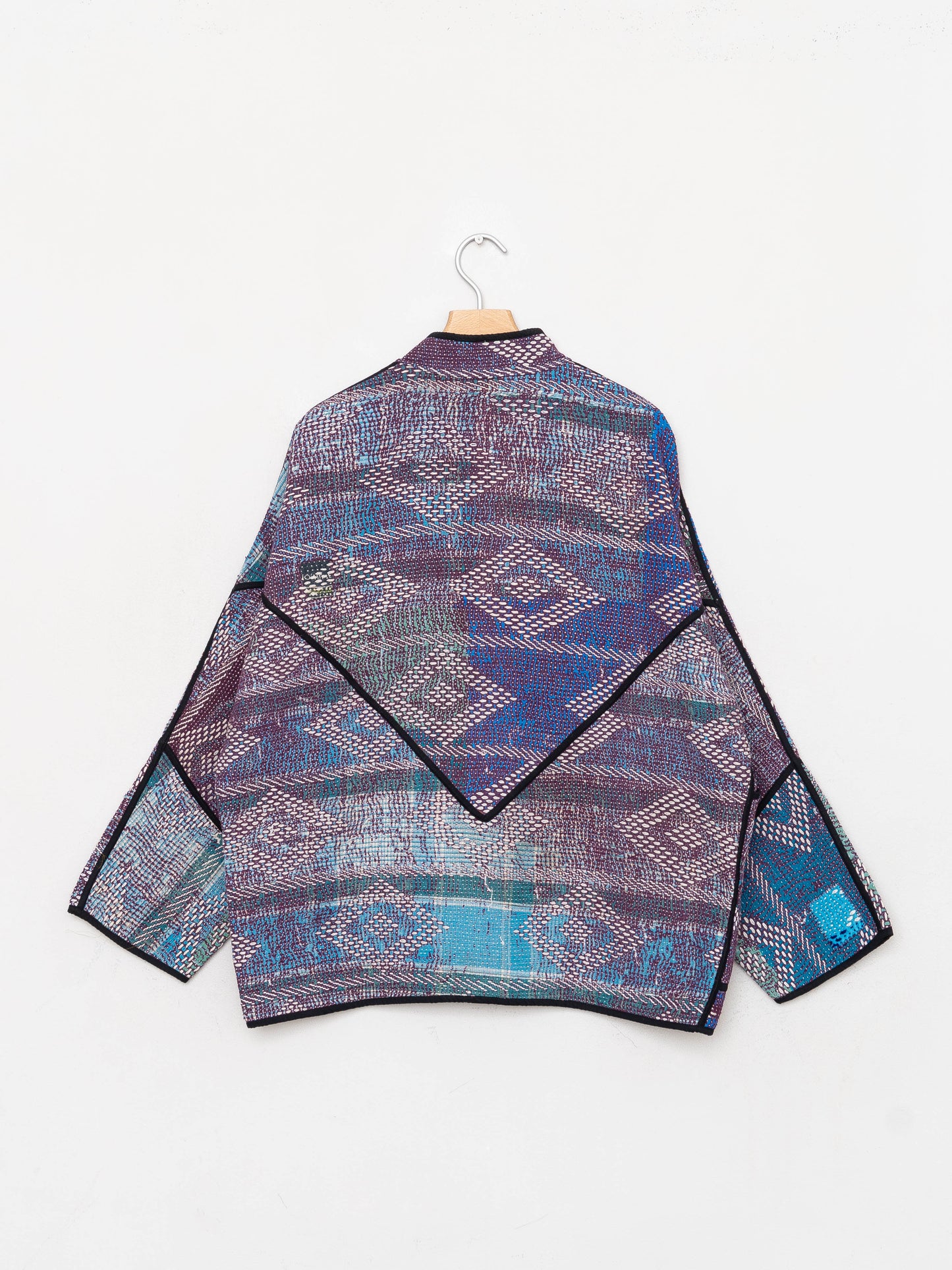 The Ladhiya Quilted Patchwork Kantha Jacket