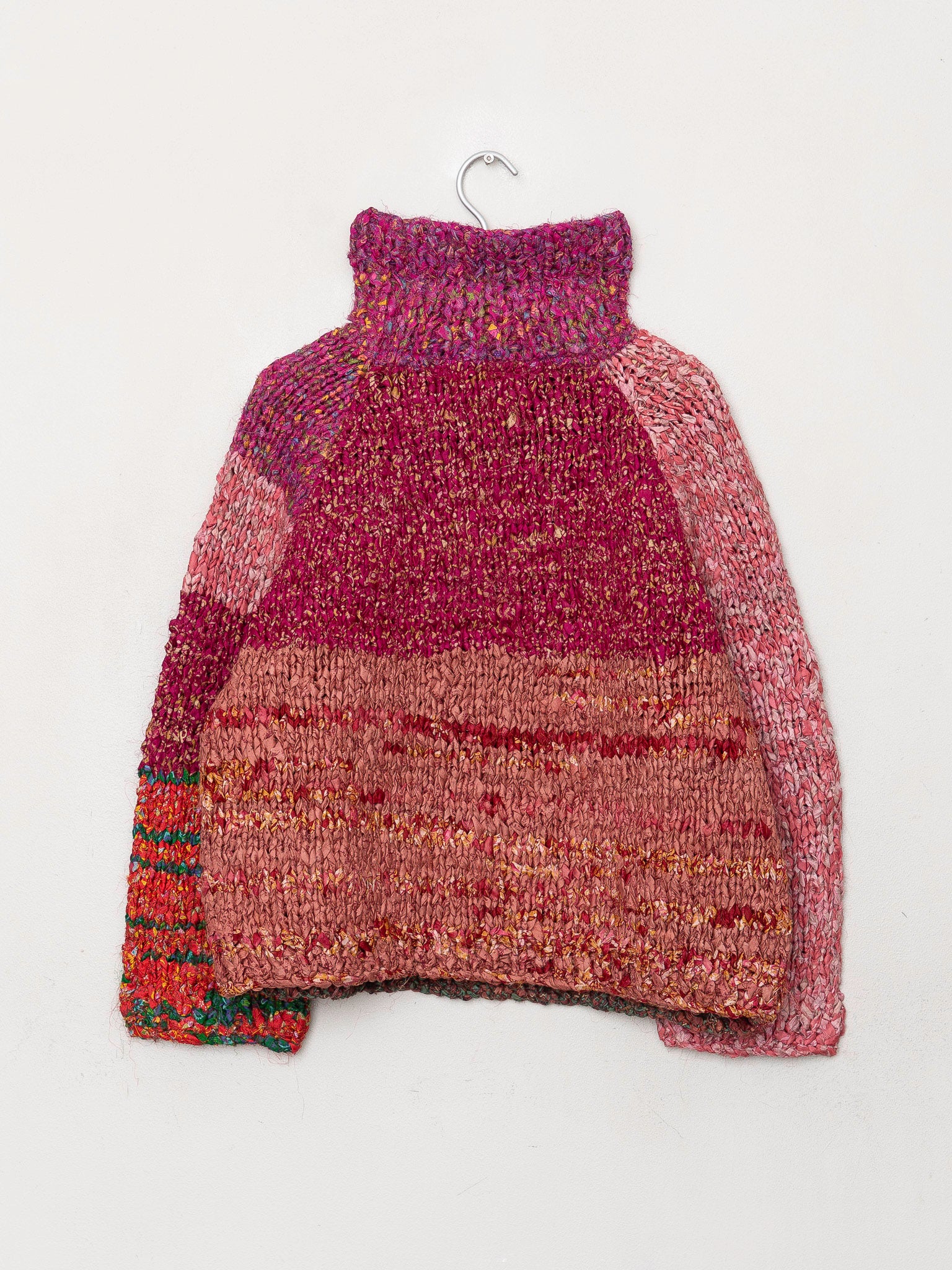 The Vishnu Knitted Silk Roll-Neck Sweater