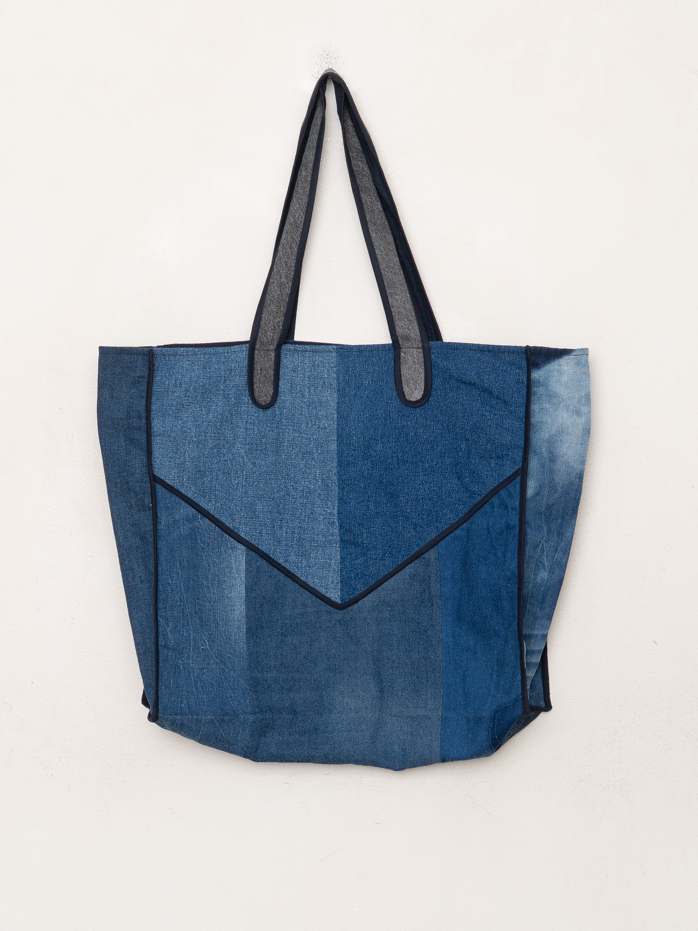 The Pasha Carryall Denim Tote Bag