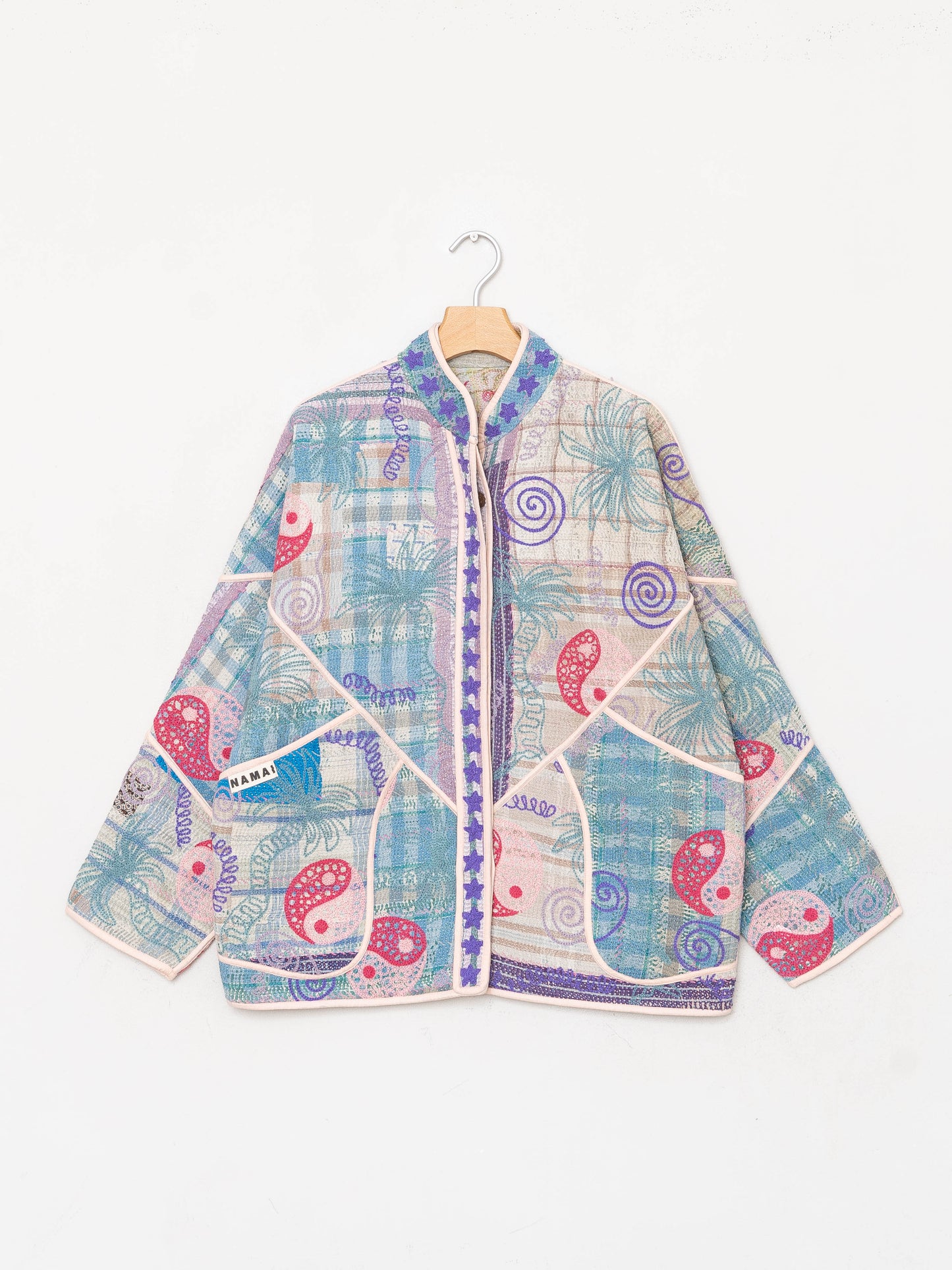 The Ladhiya Suzani Quilted Kantha Jacket