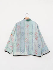 The Ladhiya Quilted Patchwork Kantha Jacket