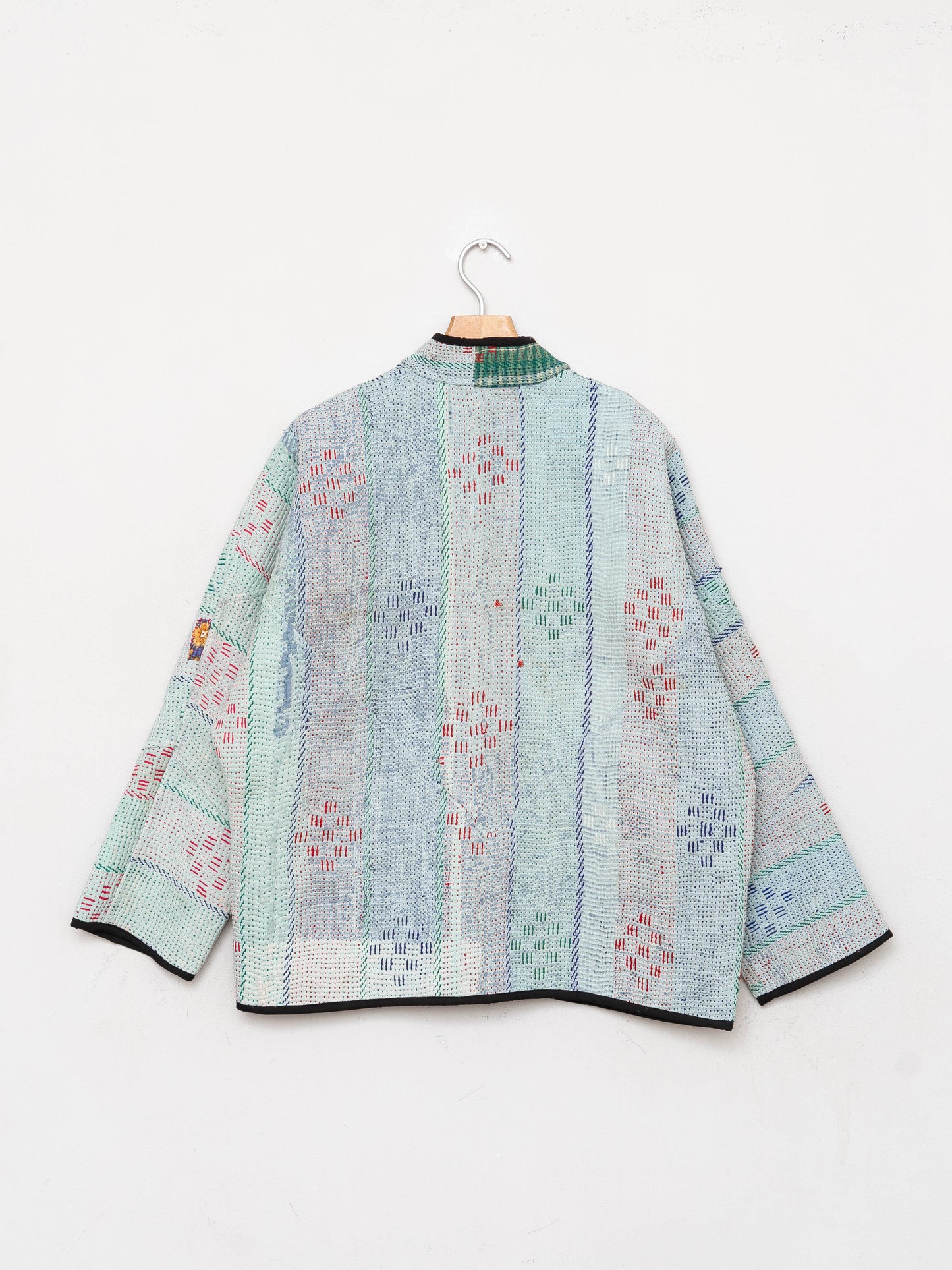 The Ladhiya Quilted Patchwork Kantha Jacket