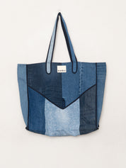The Pasha Carryall Denim Tote Bag