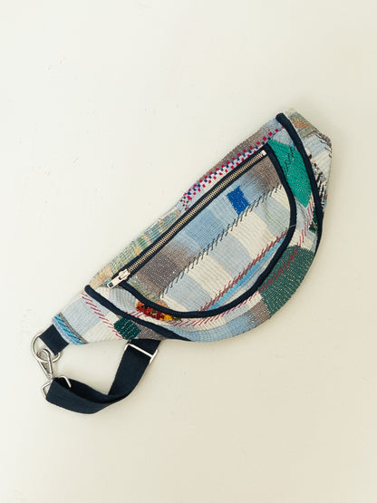 The Faiza Quilted Kantha Belt Bag