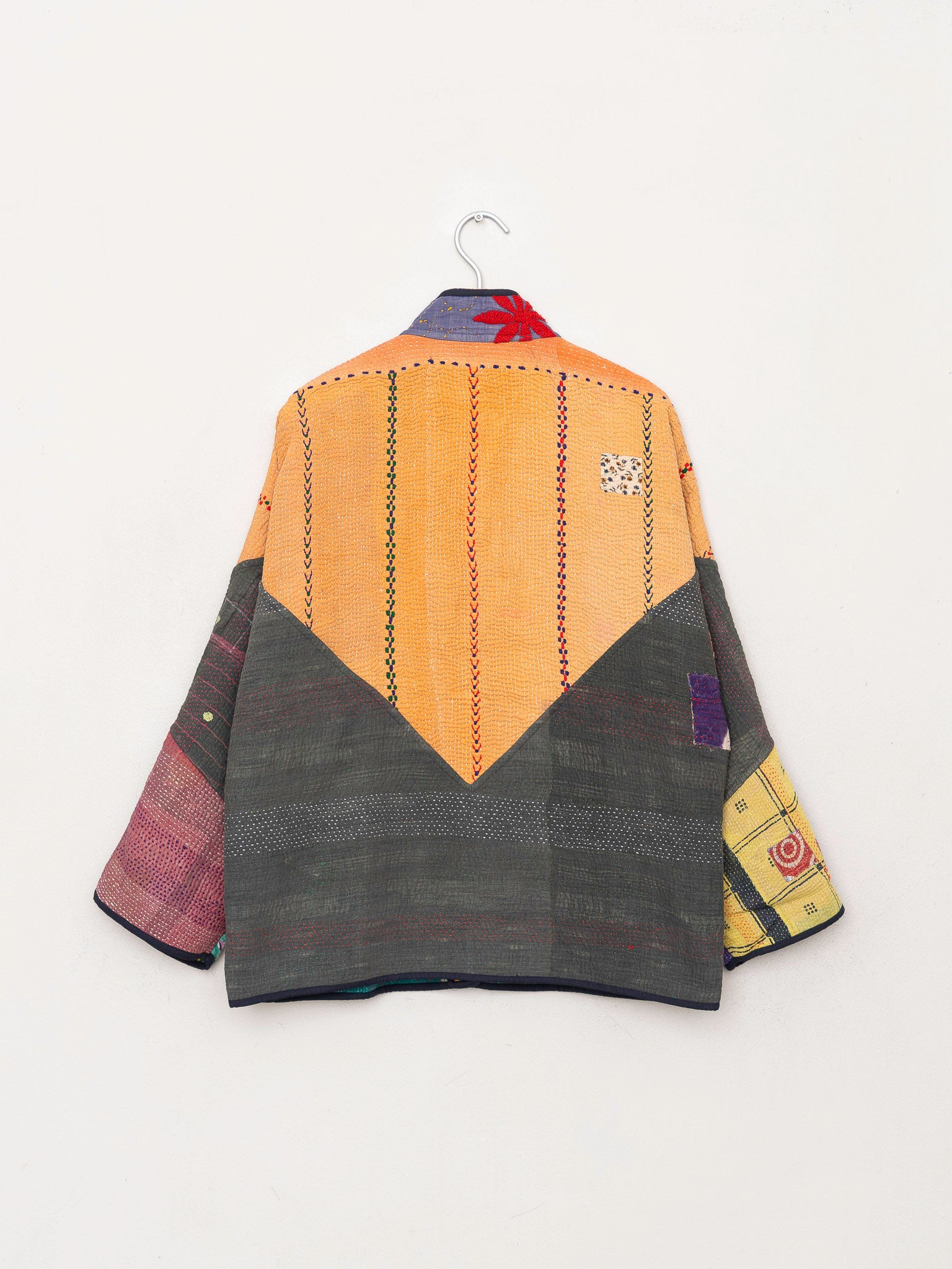 The Ladhiya Quilted Patchwork Kantha Jacket Wholesale