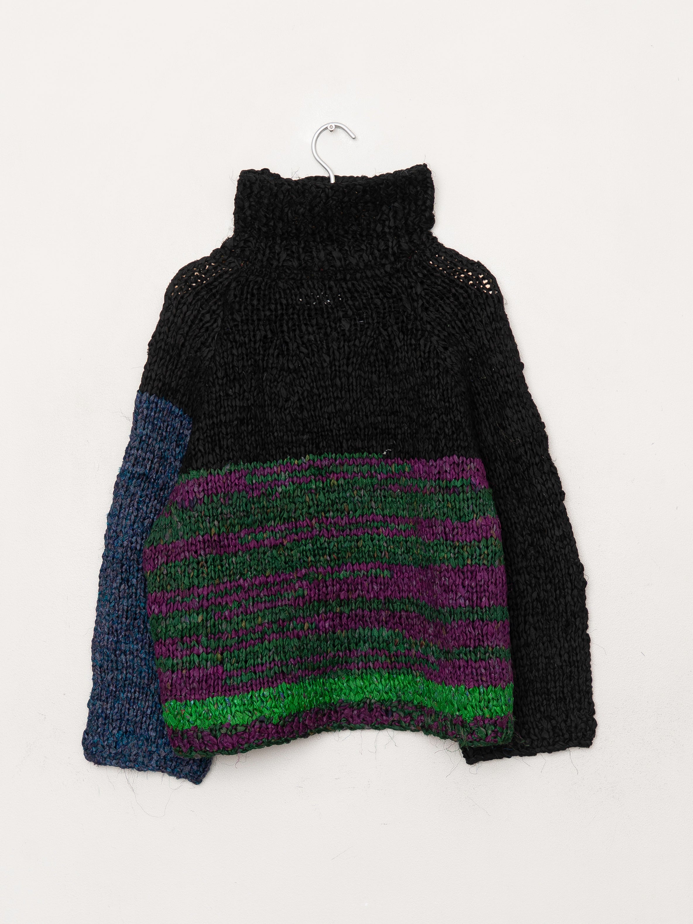 The Vishnu Knitted Silk Roll-Neck Sweater