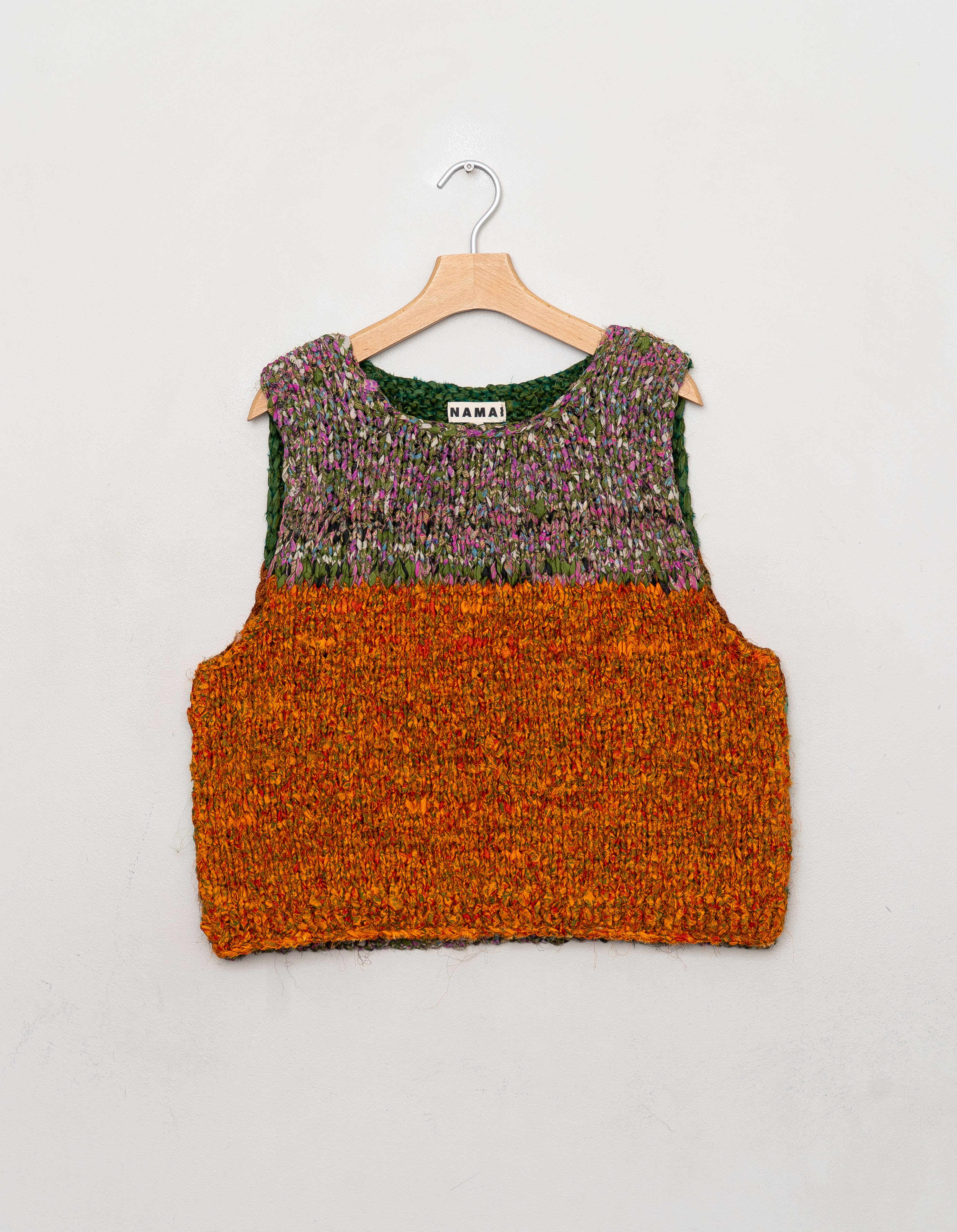 The Vishnu Knitted Vest - Medium - Recycled Silk