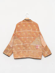 The Ladhiya Quilted Patchwork Kantha Jacket