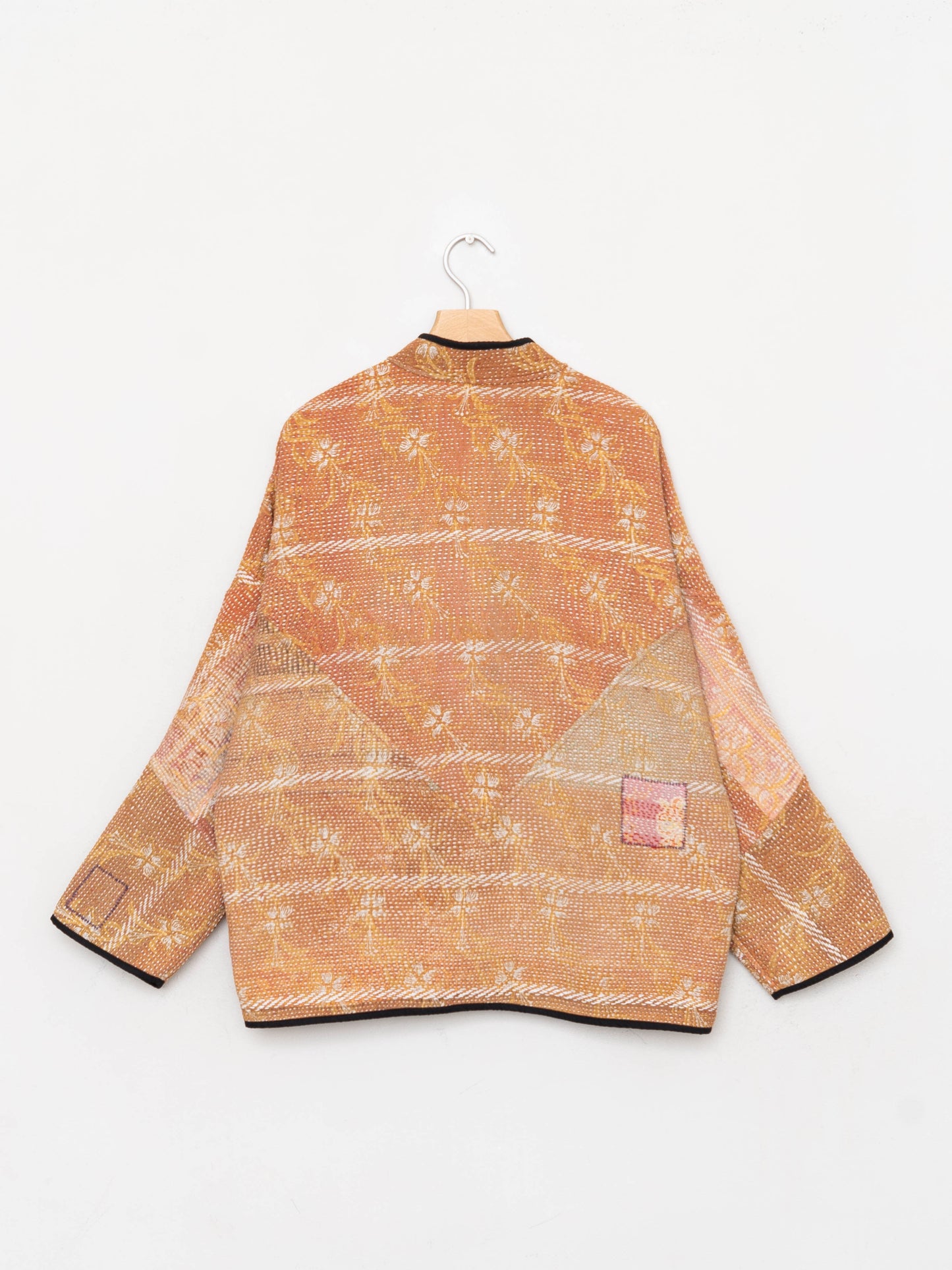 The Ladhiya Quilted Patchwork Kantha Jacket