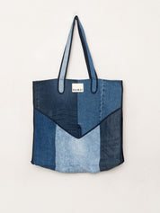 The Pasha Carryall Denim Tote Bag