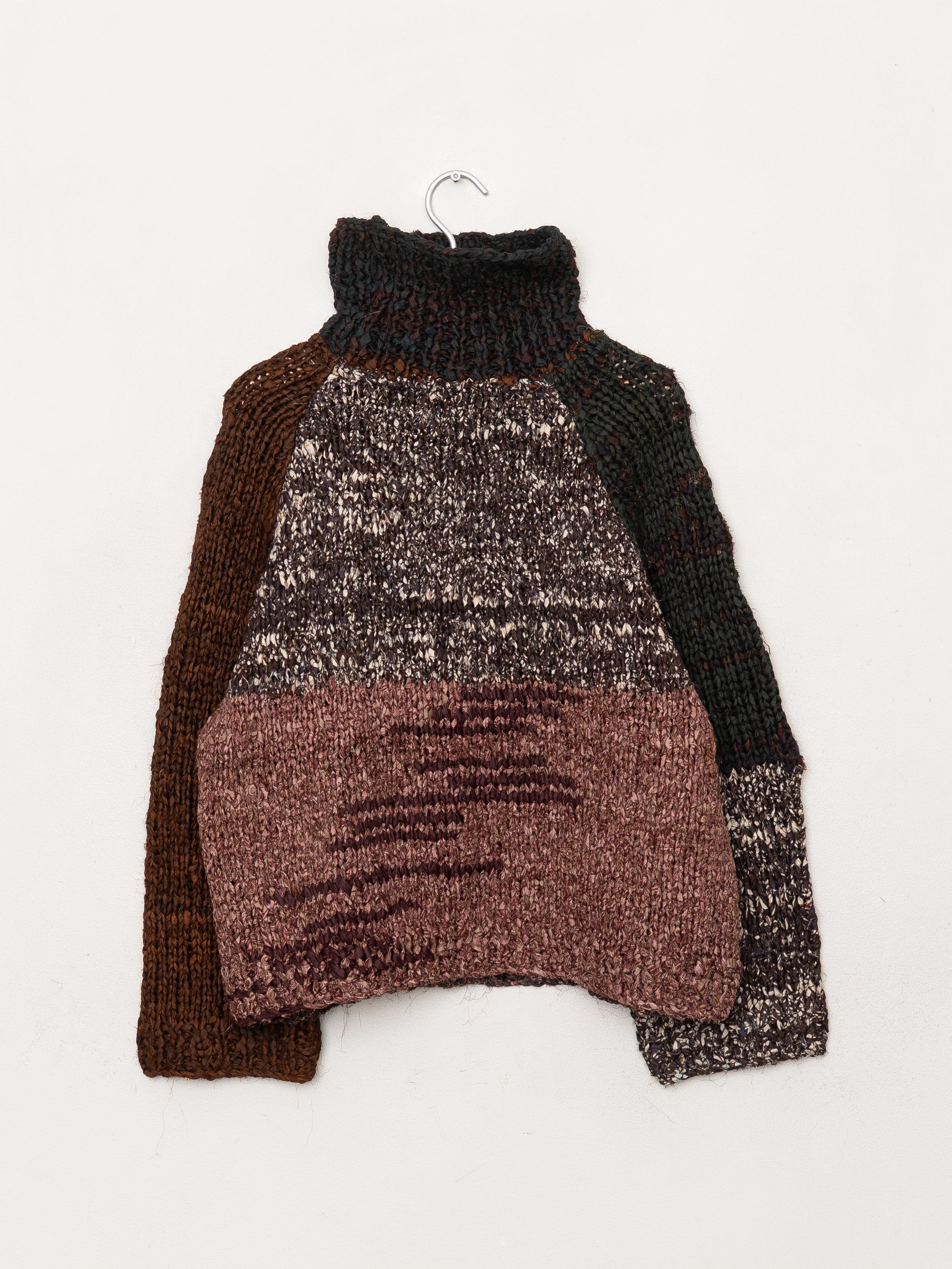 The Vishnu Knitted Silk Roll-Neck Sweater