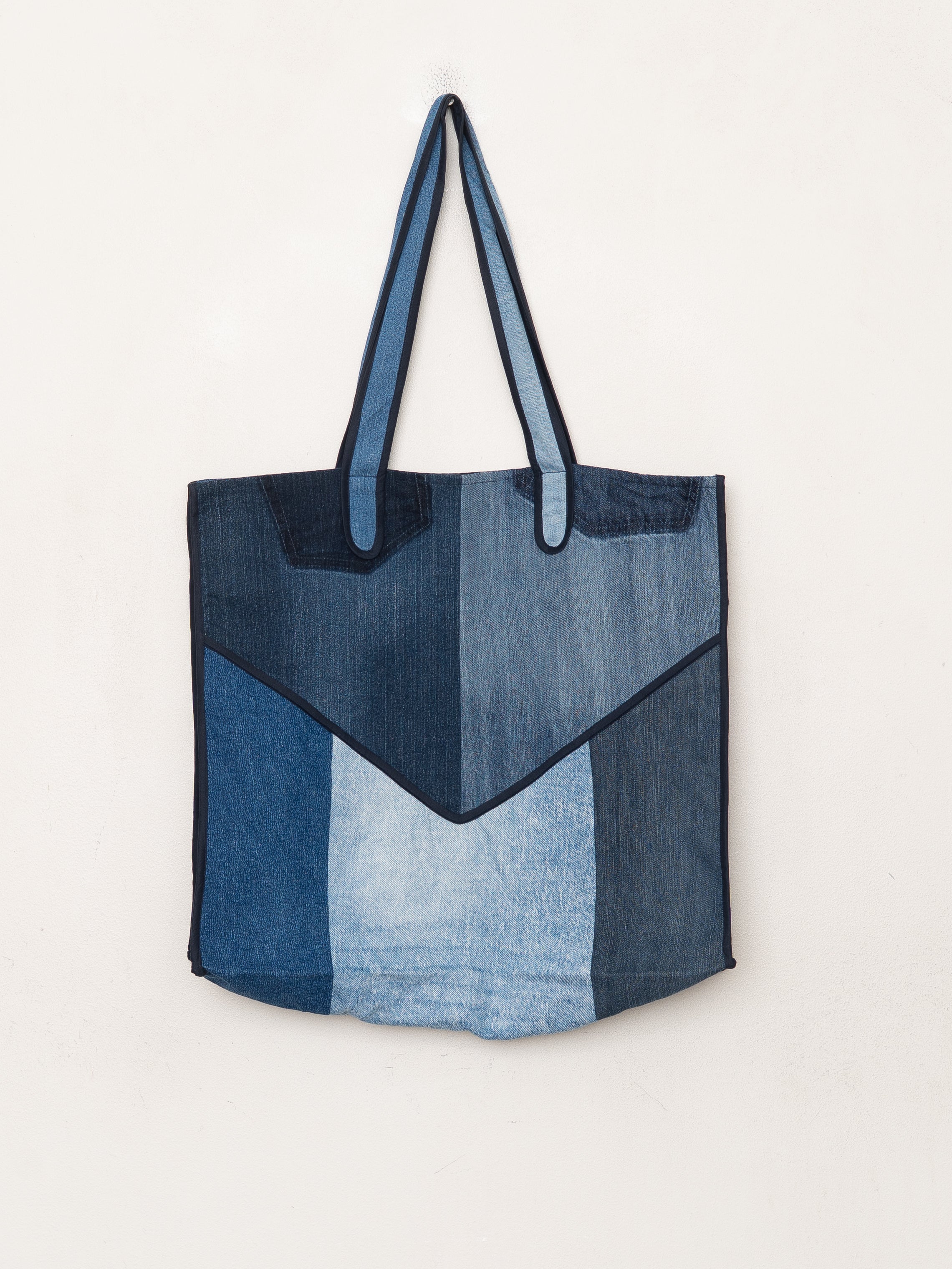 The Pasha Carryall Denim Tote Bag