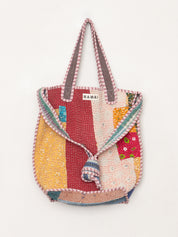 The Xoti II Zero-Waste Quilted Kantha Bag