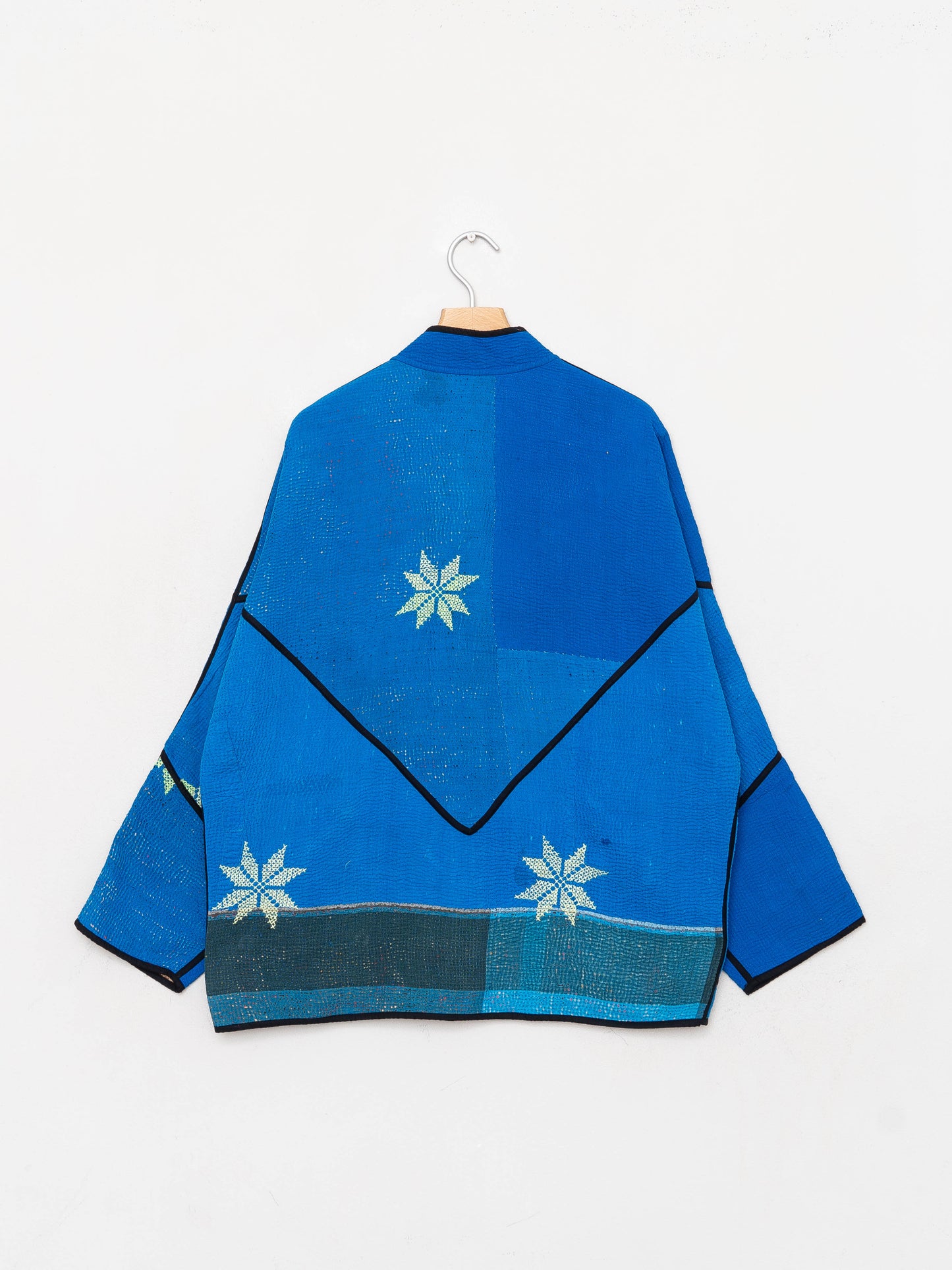 The Ladhiya Quilted Patchwork Kantha Jacket