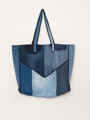 The Pasha Carryall Denim Tote Bag