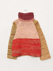 The Vishnu Knitted Silk Roll-Neck Sweater